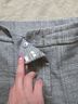 Petite Principle Plaid Gray White Casual Pants Size 8 (petite) - photo 7