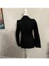 Nanette Lepore Black Blazer Size XS - photo 3