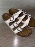 Birkenstock White Tan Sandals Size 7 - photo 6