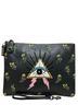 Coach Black Leather Wristlet One size - photo 1