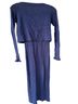 Seraphine Blue Casual Dress Size 6 - photo 2