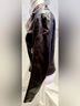 Worth 100% Leather 100% Polyester Brown Jacket Size 4 - photo 11