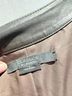 Worth 100% Leather 100% Polyester Brown Jacket Size 4 - photo 3