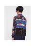 Desigual 100% Viscose 100% Polyester Floral Purple Jacket Size L - photo 6