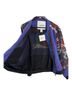 Desigual 100% Viscose 100% Polyester Floral Purple Jacket Size L - photo 11