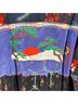 Desigual 100% Viscose 100% Polyester Floral Purple Jacket Size L - photo 9