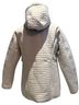 Lands' End 100% Polyester Solid Tan Ivory Jacket Size M - photo 2