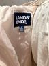 Lands' End 100% Polyester Solid Tan Ivory Jacket Size M - photo 3