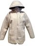 Lands' End 100% Polyester Solid Tan Ivory Jacket Size M - photo 1