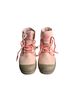Palladium Pink Gray Ankle Boots Size 6 - photo 1