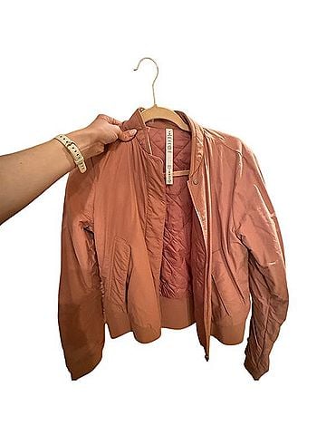 Lululemon Athletica Warm Two Ways Reversible Bomber Jacket Jacket (view 1)