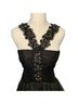 BCBGMAXAZRIA Black Cocktail Dress Size 2 - photo 2