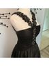 BCBGMAXAZRIA Black Cocktail Dress Size 2 - photo 4