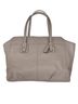 Coach 100% Leather Gray Leather Tote One size - photo 1