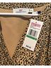 Vineyard Vines 100% Polyester 100% Polyester Leopard Print Tan Black Casual Dress Size L - photo 3