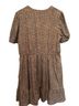 Vineyard Vines 100% Polyester 100% Polyester Leopard Print Tan Black Casual Dress Size L - photo 2