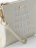 Brahmin 100% Leather Solid White Ivory Wristlet One size - photo 8
