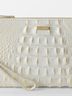 Brahmin 100% Leather Solid White Ivory Wristlet One size - photo 7