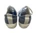 Converse 100% Cotton Gray Black White Sneakers Size 8 - photo 2