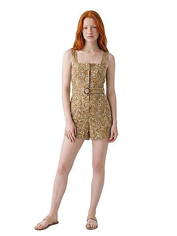 House of Harlow 1960 Overall Shorts (view 1)