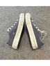 Converse 100% Cotton Gray Black White Sneakers Size 8 - photo 7