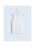 Madewell 100% Cotton Solid White Tank Top Size XS - photo 4