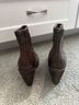 FRYE 100% Leather Brown Ankle Boots Size 7 1/2 - photo 6