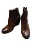 FRYE 100% Leather Brown Ankle Boots Size 7 1/2 - photo 1