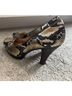 Sofft 100% Leather Snake Print Multi Color Heels Size 7 - photo 3
