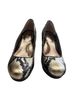 Sofft 100% Leather Snake Print Multi Color Heels Size 7 - photo 1