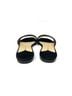 Theory 100% Leather Animal Print Black Tan Sandals Size 6 1/2 - photo 8