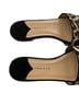 Theory 100% Leather Animal Print Black Tan Sandals Size 6 1/2 - photo 5