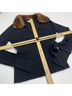 Weekend Max Mara 70% Wool 30% Cashmere 100% Moleskin Solid Animal Print Black Casual Sweaters Size M - photo 9