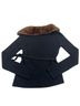 Weekend Max Mara 70% Wool 30% Cashmere 100% Moleskin Solid Animal Print Black Casual Sweaters Size M - photo 2
