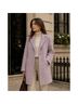 Elizabeth and James 55% Polyester 27% Acrylic 18% Mohair 100% Polyester Solid Purple Jacket Size L - photo 3