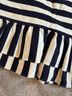 J.Crew 100% Cotton Stripes Black Blue Long Sleeve Blouse Size XS - photo 5