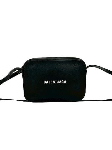Balenciaga BALENCIAGA Everyday Camera Bag, Genuine Leather Mini Shoulder Pouch, Sacoche, Black 79509 (view 1)