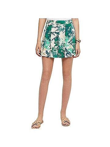 Anthropologie Elevenses Palm Skort Shorts (view 1)