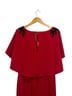 MARCHESA notte 87% Polyester 13% Spandex 100% Polyester Solid Red Cocktail Dress Size 4 - photo 8