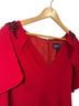 MARCHESA notte 87% Polyester 13% Spandex 100% Polyester Solid Red Cocktail Dress Size 4 - photo 6