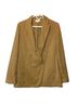 Vince. 96% Tencel 4% Nylon 100% Polyester Solid Tan Blazer Size 12 - photo 1