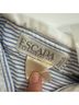 Escada Stripes Blue White Long Sleeve T-Shirt Size M - photo 4