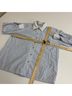 Escada Stripes Blue White Long Sleeve T-Shirt Size M - photo 7