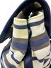 Tory Burch Stripes Blue Ivory Brown Backpack One size - photo 8