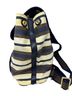 Tory Burch Stripes Blue Ivory Brown Backpack One size - photo 7