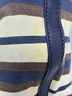 Tory Burch Stripes Blue Ivory Brown Backpack One size - photo 14