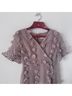 BELLA ELLA 100% Polyester Tan Brown Casual Dress Size L - photo 4