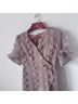 BELLA ELLA 100% Polyester Tan Brown Casual Dress Size L - photo 6