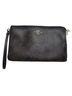 Coach Black Brown Leather Wristlet One size - photo 1