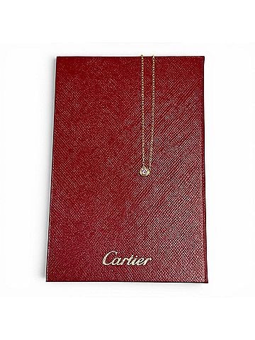 Cartier Cartier B7218400 Damour Pendant Pink Sapphire 750 (PG) Necklace, purchased December 2013, Gold, Pink, Total Weight 2.73g, Women's. (view 2)